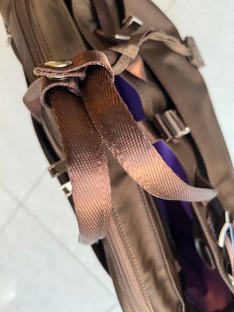 SELENT ETHER ブラウン ビジネスバッグ