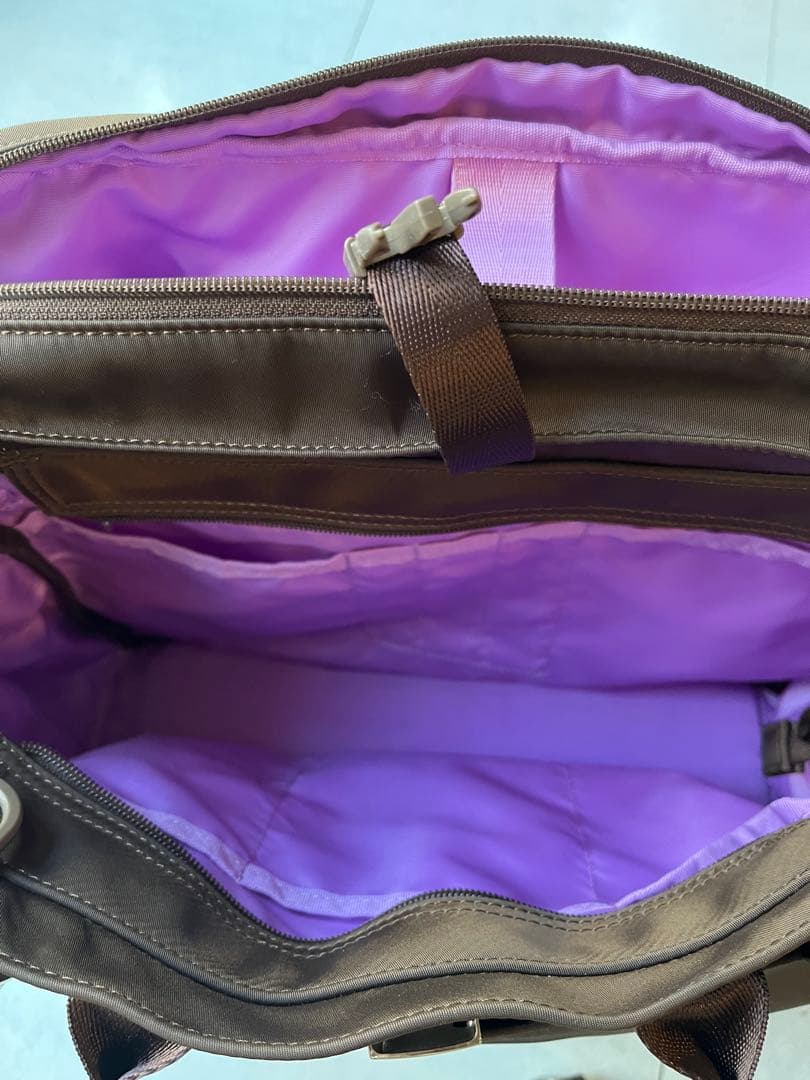 SELENT ETHER ブラウン ビジネスバッグ