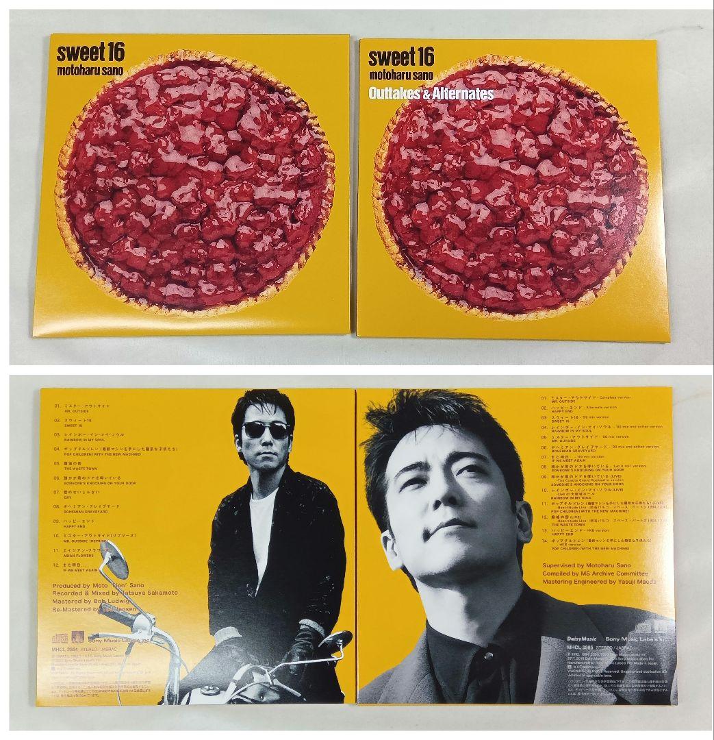 佐野元春　SWEET16 30thアニバーサリー完全生産限定盤