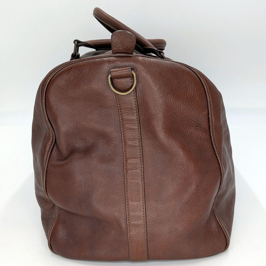 A.P.C. アーペーセー レザー ブラウン ボストンバッグ 旅行用 大容量