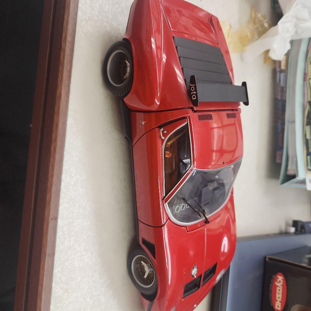 京商 Lamborghini Jota ミニカー 1/18 赤