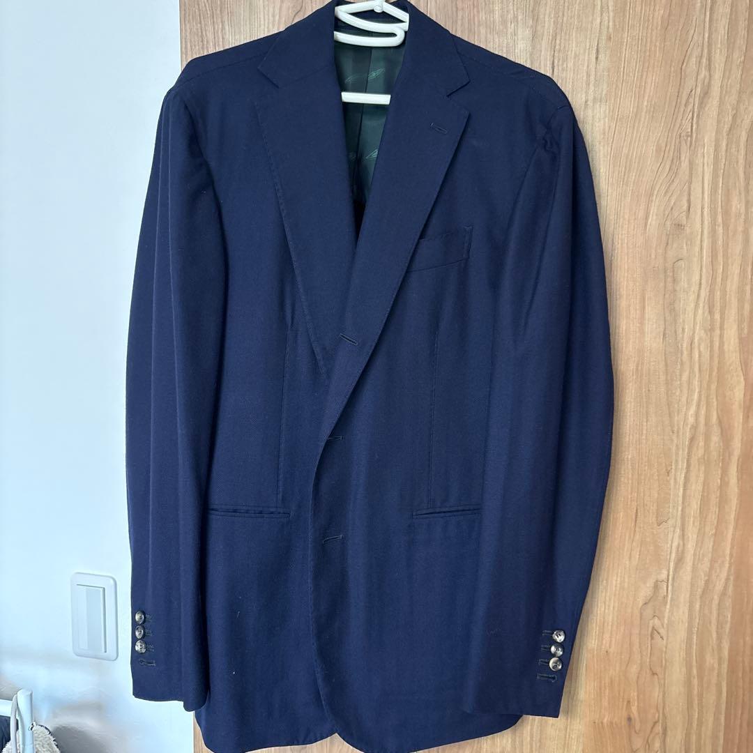 Stile Latino ネイビー テーラードジャケット