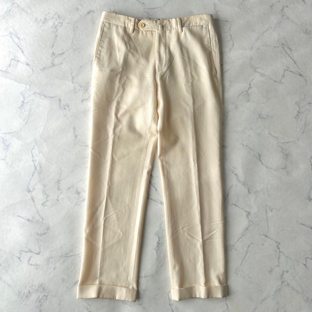 希少カラー✨　インコテックス　スラックス　フランネル　SUPER100s　46