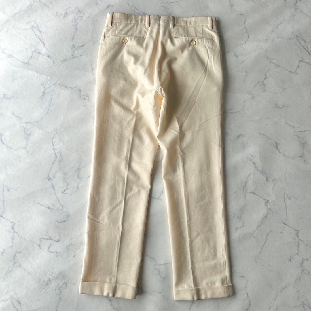 希少カラー✨　インコテックス　スラックス　フランネル　SUPER100s　46