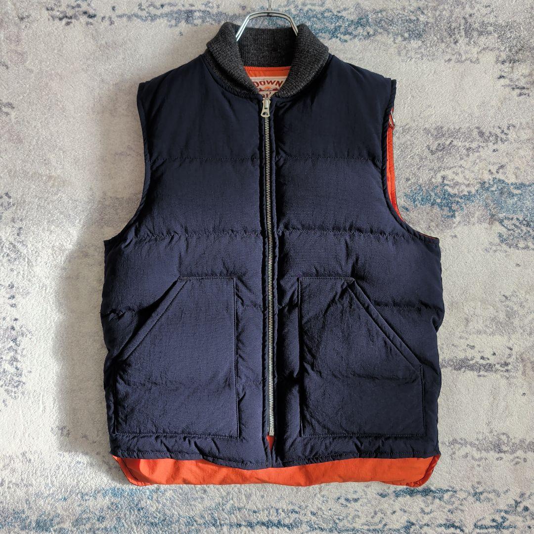 現行品 シュガーケーン COATED NYLON  DOWN VEST