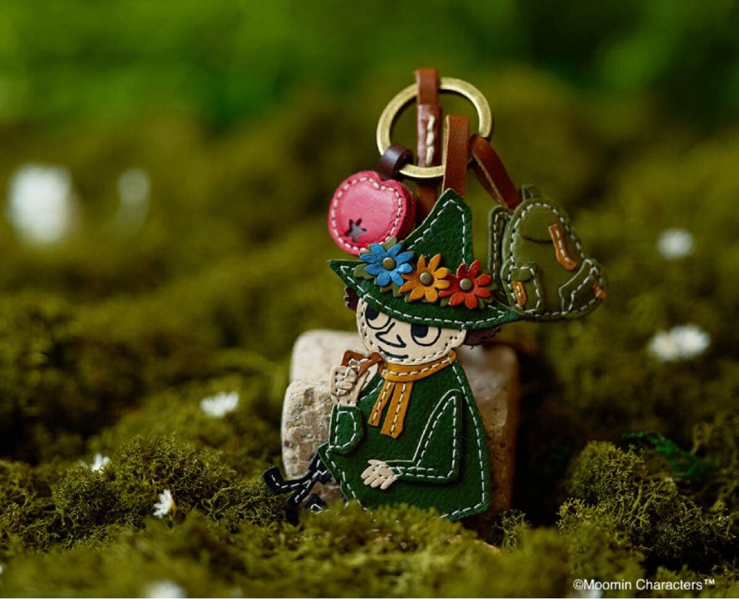 【新品未使用】　genten ゲンテン ムーミン スナフキン ワクワクチャーム