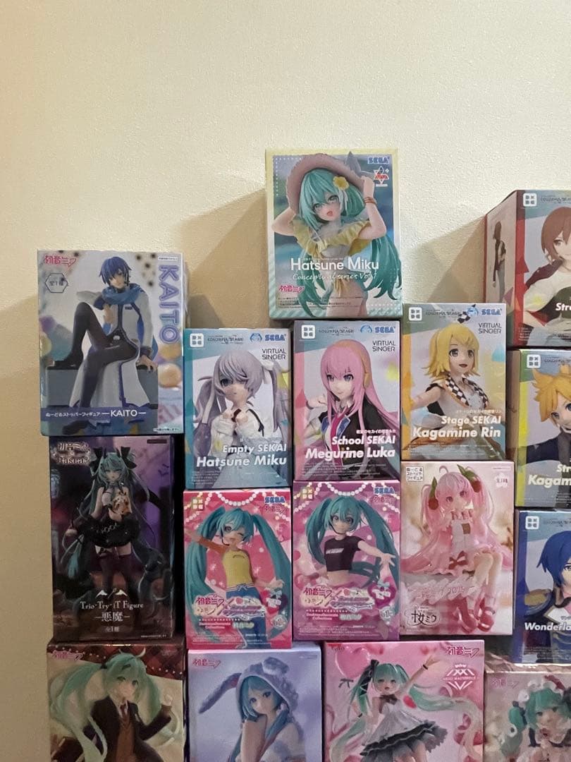 初音ミク　プライズ　フィギュア　20点　まとめ AMP レン　リン　カイト　他