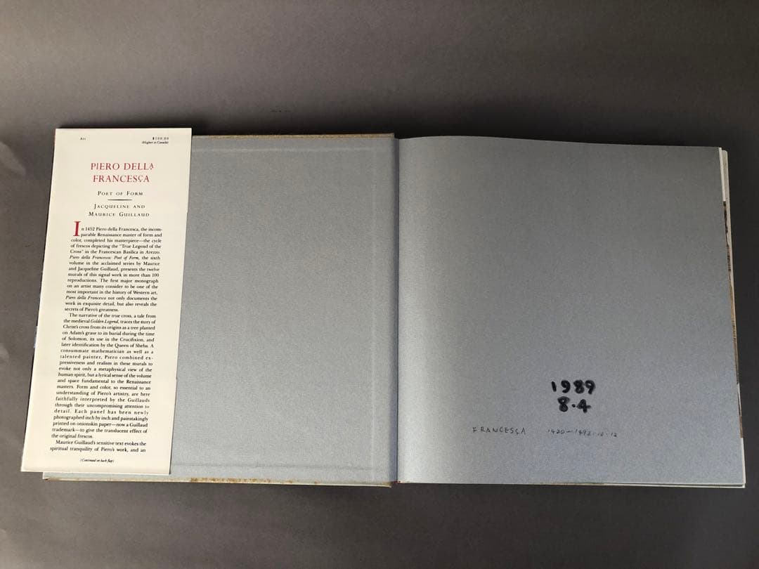 洋書画集　PIERO DELLA FRANCESCA　ハードカバー