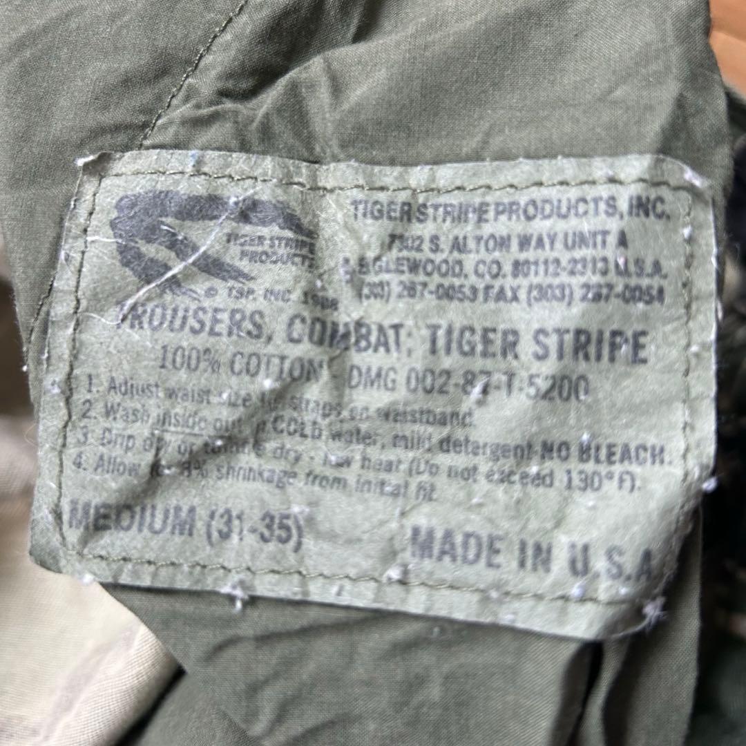 TIGER STRIPE PRODUCTS INC ビンテージカーゴパンツ　M