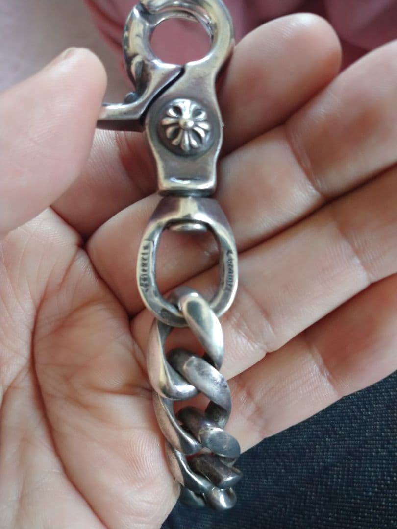 CHROME HEARTSクラシックショートウォレットチェーン