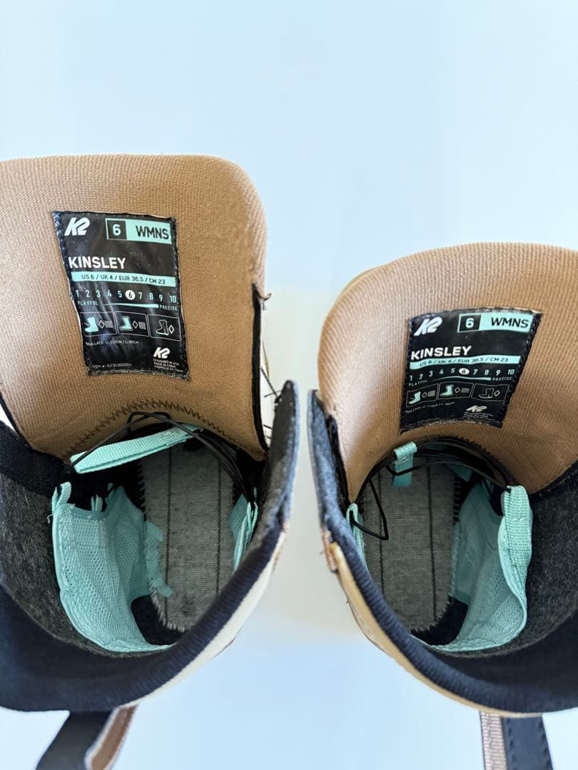 【超美品】K2 KINSLEY 23cm【23-24】 ダブルボア