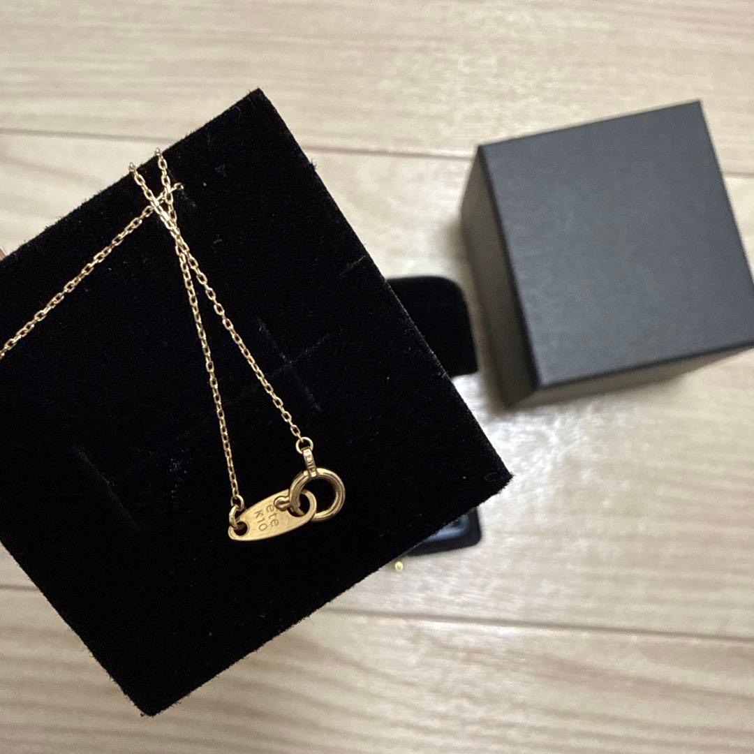 ete K10YG ダイヤモンド ネックレス