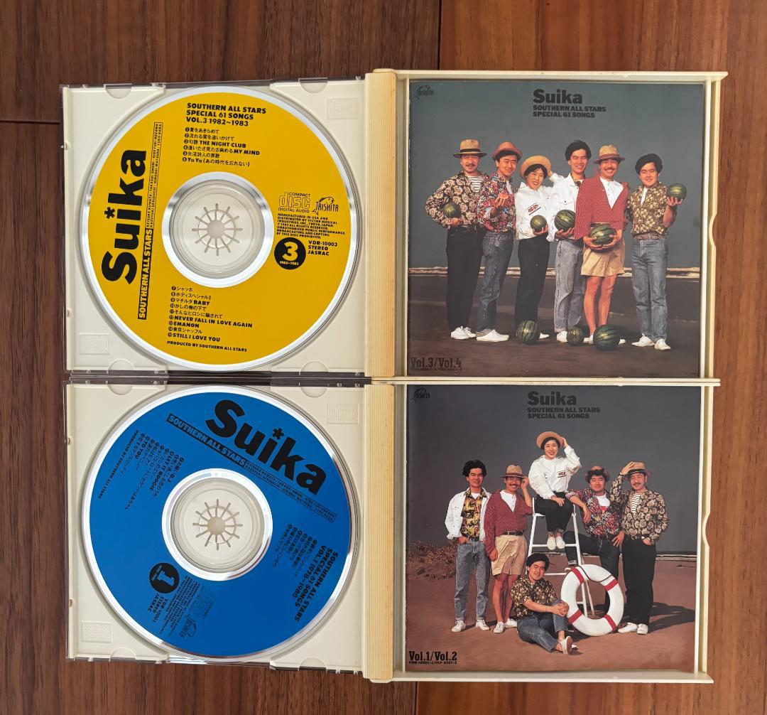 サザン•オール•スターズCDセット/スイカ 限定版 とハッピー