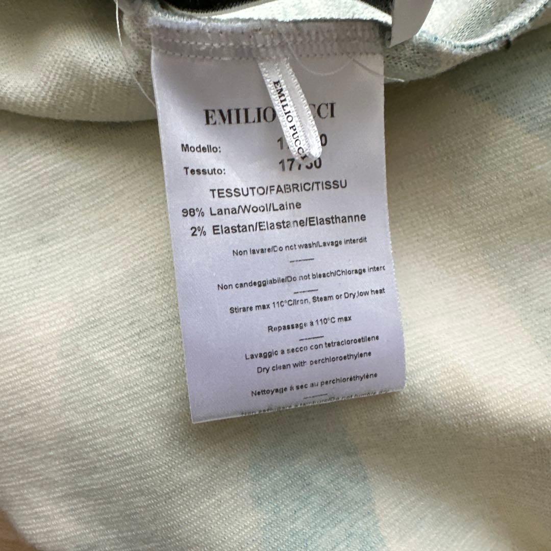 エミリオプッチ　タイト　ニットワンピース