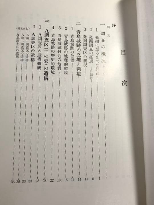 青鳥城跡　関越自動車道関係埋蔵文化財調査報告 Ⅳ