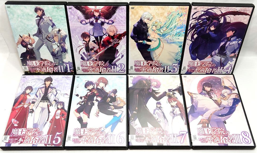 魔王学院の不適合者【1期+2期】DVD 全14巻 セット