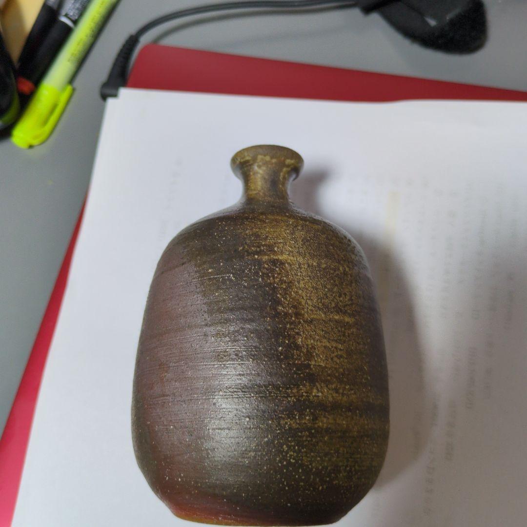 備前焼　山本出さんの徳利