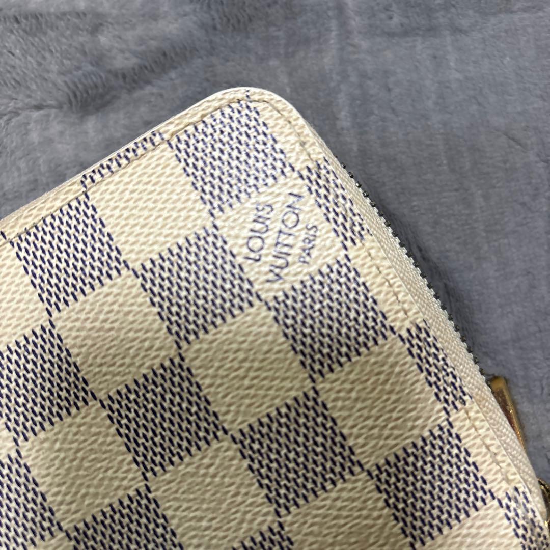 も*♡様 Louis Vuitton ダミエ 長財布 アイボリー/グレー