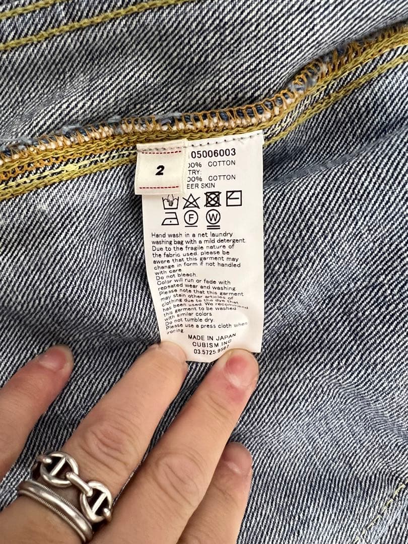 visvim デニムジャケット インディゴ