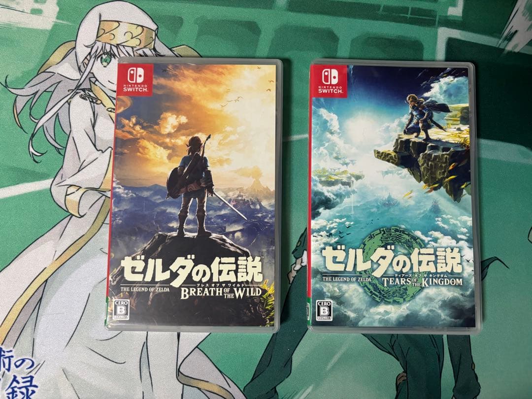 Switch ゼルダの伝説　ブレスオブザワイルド、ティアーズオブザキングダム