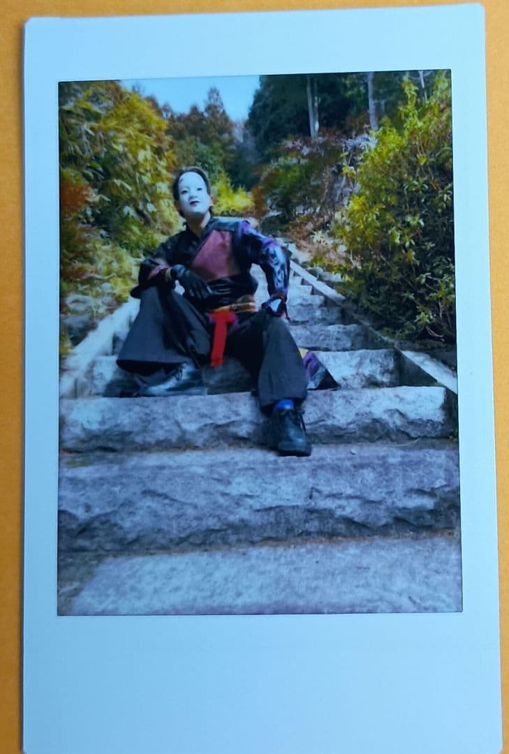 O-MENZ　チェキ　おかめ　戦国衣装　JAPAN