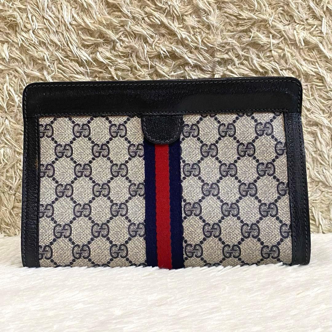 ✨美品✨ OLD GUCCI クラッチバッグ ヴィンテージ GGスプリーム