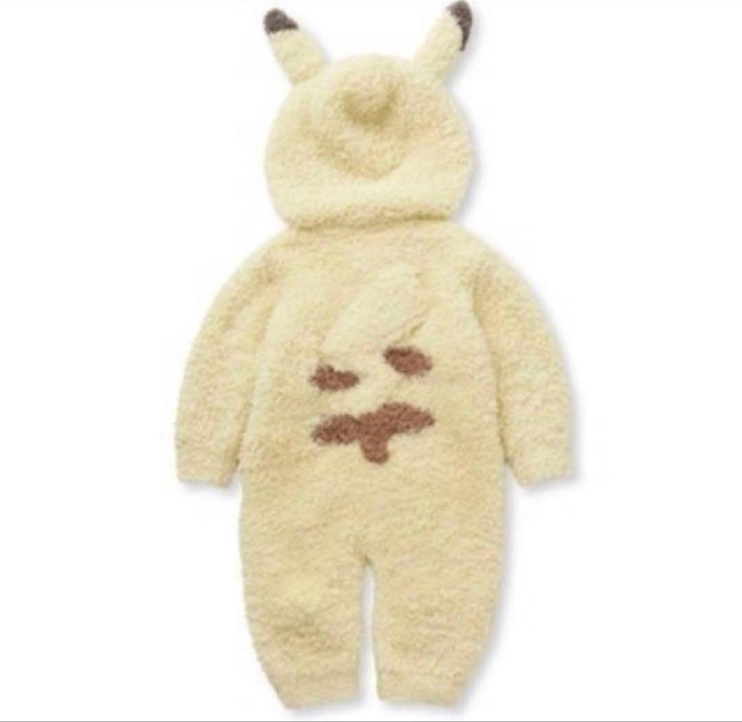 【新品未使用】ジェラートピケ ピカチュウ ロンパース 80-90サイズ