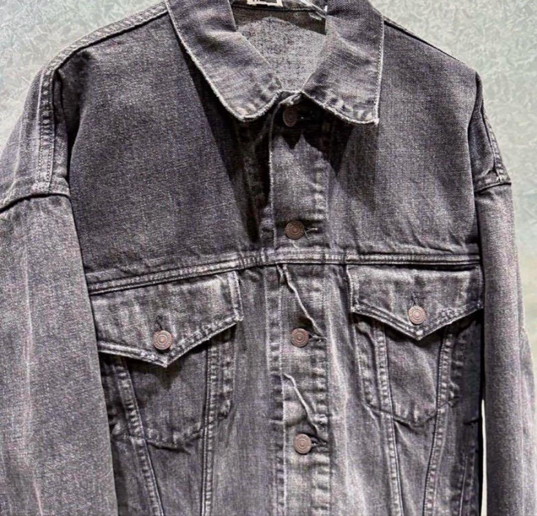 H BEAUTY&YOUTH 24SS ブラックデニムジャケット M