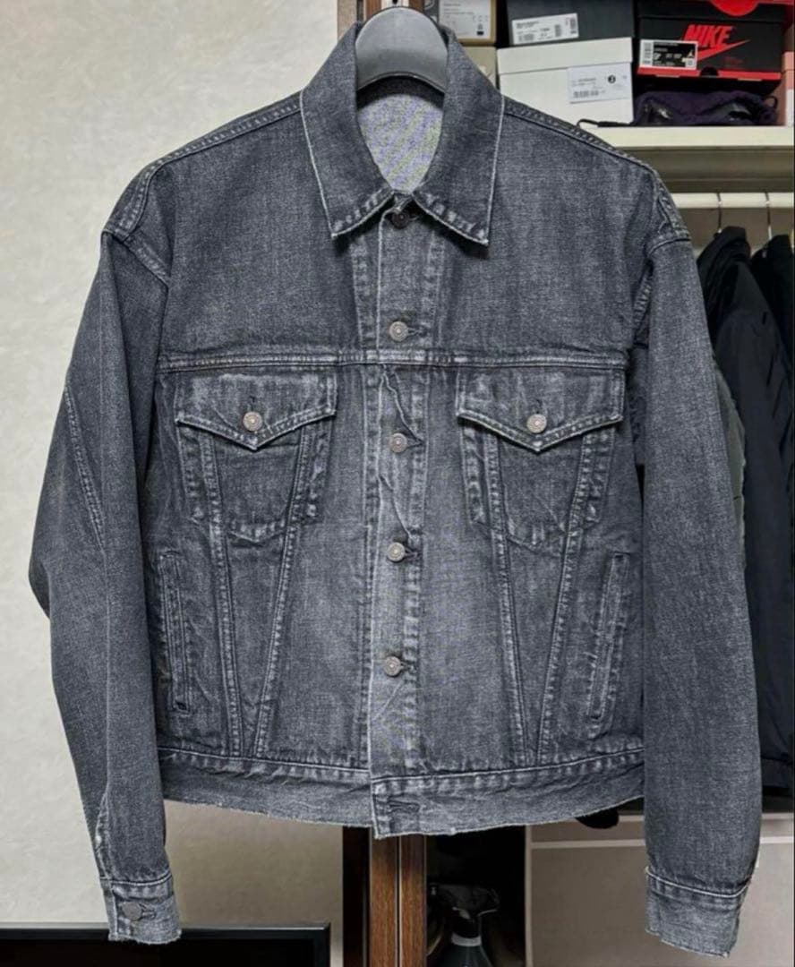 H BEAUTY&YOUTH 24SS ブラックデニムジャケット M