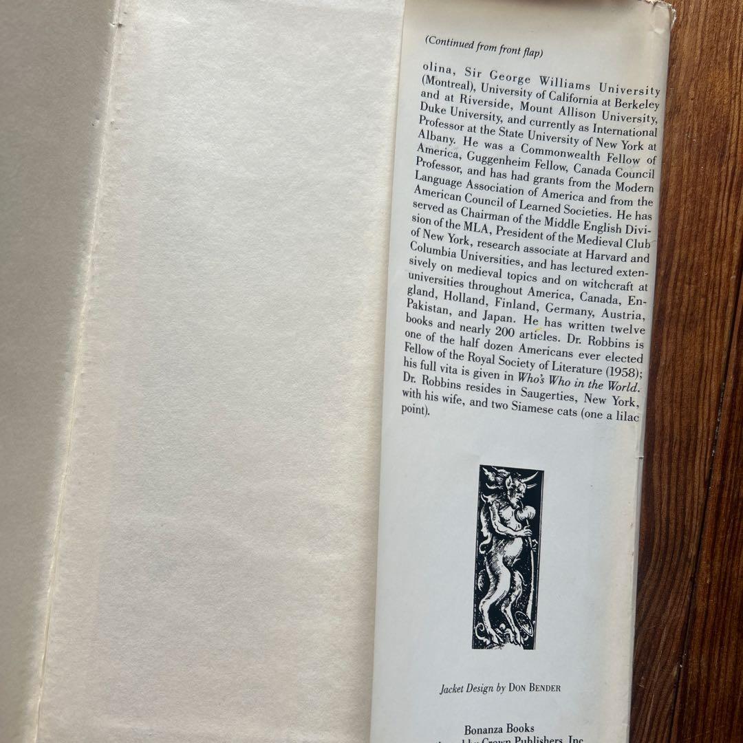 洋書　魔女学　悪魔学　辞典