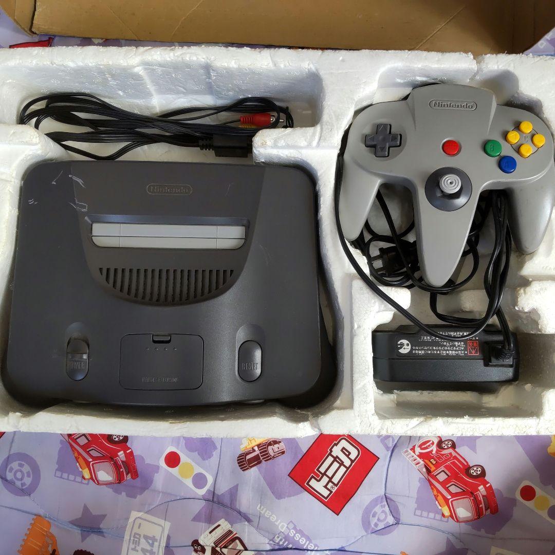 Nintendo 旧世代ゲーム機本体 NINTENDO 64とソフト２０本セット