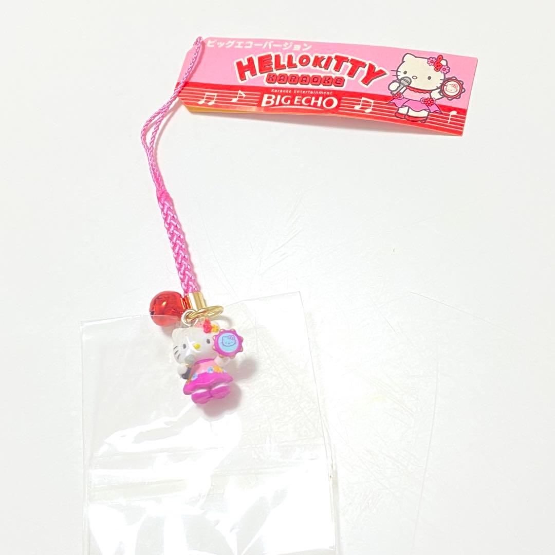 ハローキティ ストラップ　根付け　BIG ECHO ビックエコー ご当地