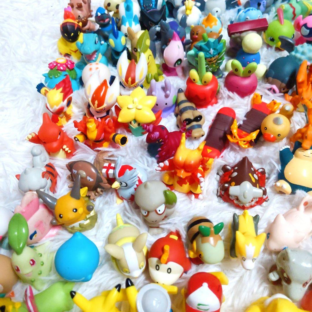 初期ポケモンキッズ まとめ売り ポケモン ソフビ クリア 当時物 217体
