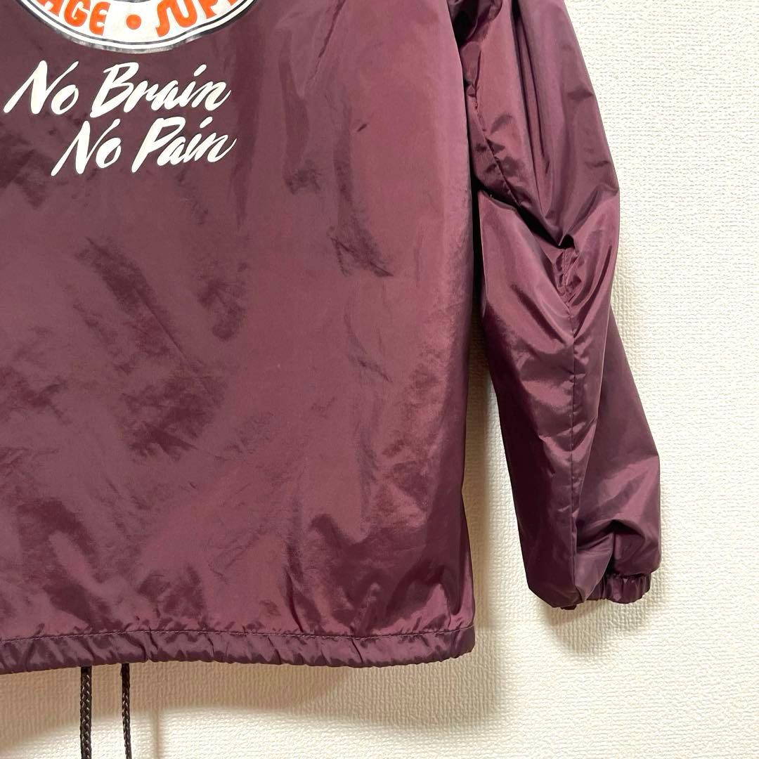 Porkchop ポークチョップ ウイングポーク コーチジャケット S ワイン