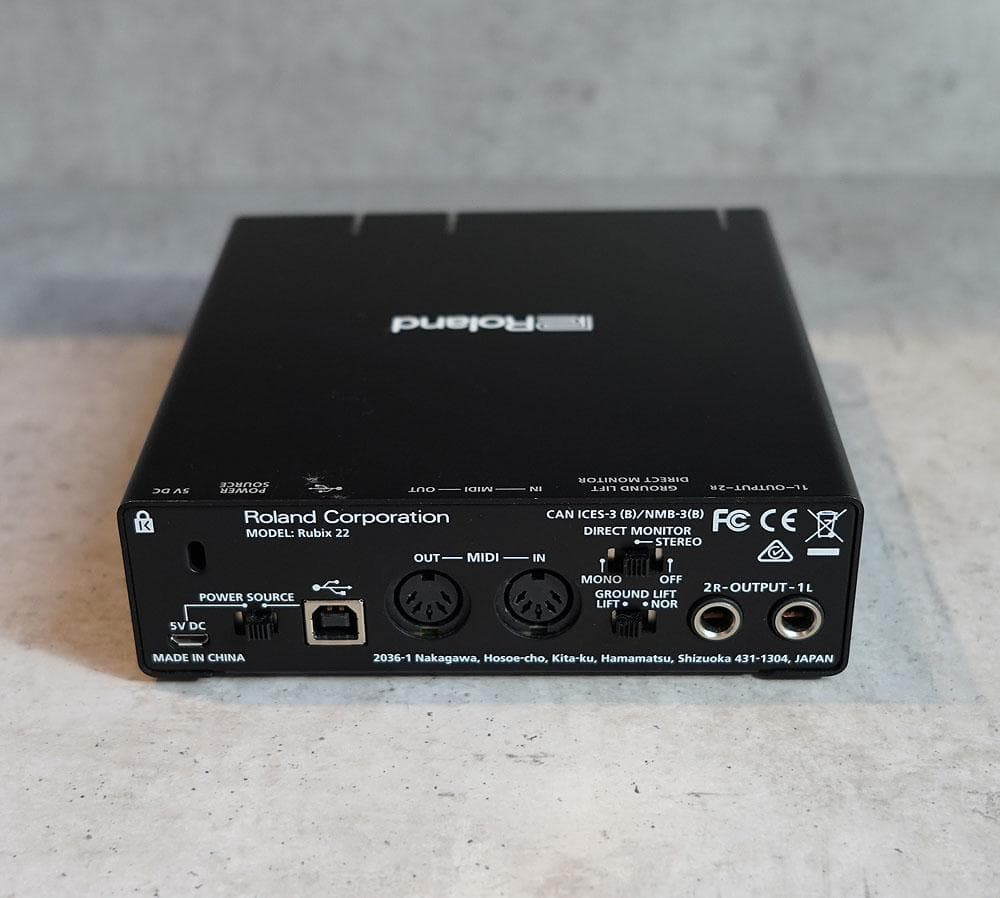 Roland Rubix 22 オーディオインターフェース