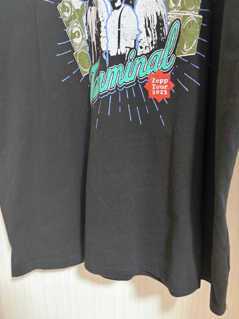 セカオワTerminal Tシャツ 黒 2023