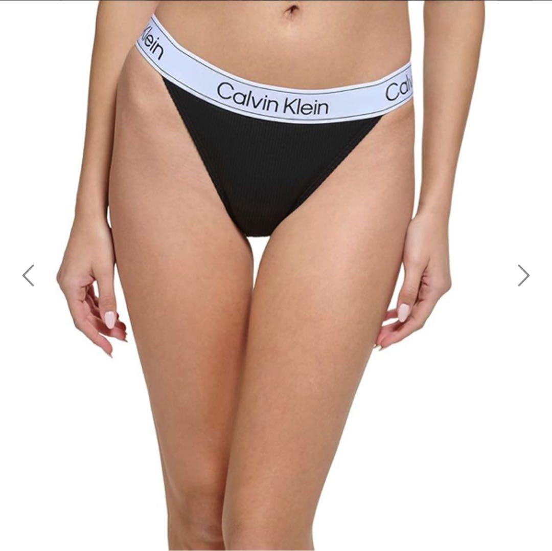 新品未使用　カルバンクライン　ロゴ　ビキニ　上下セット