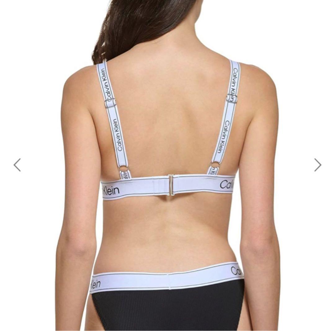 新品未使用　カルバンクライン　ロゴ　ビキニ　上下セット