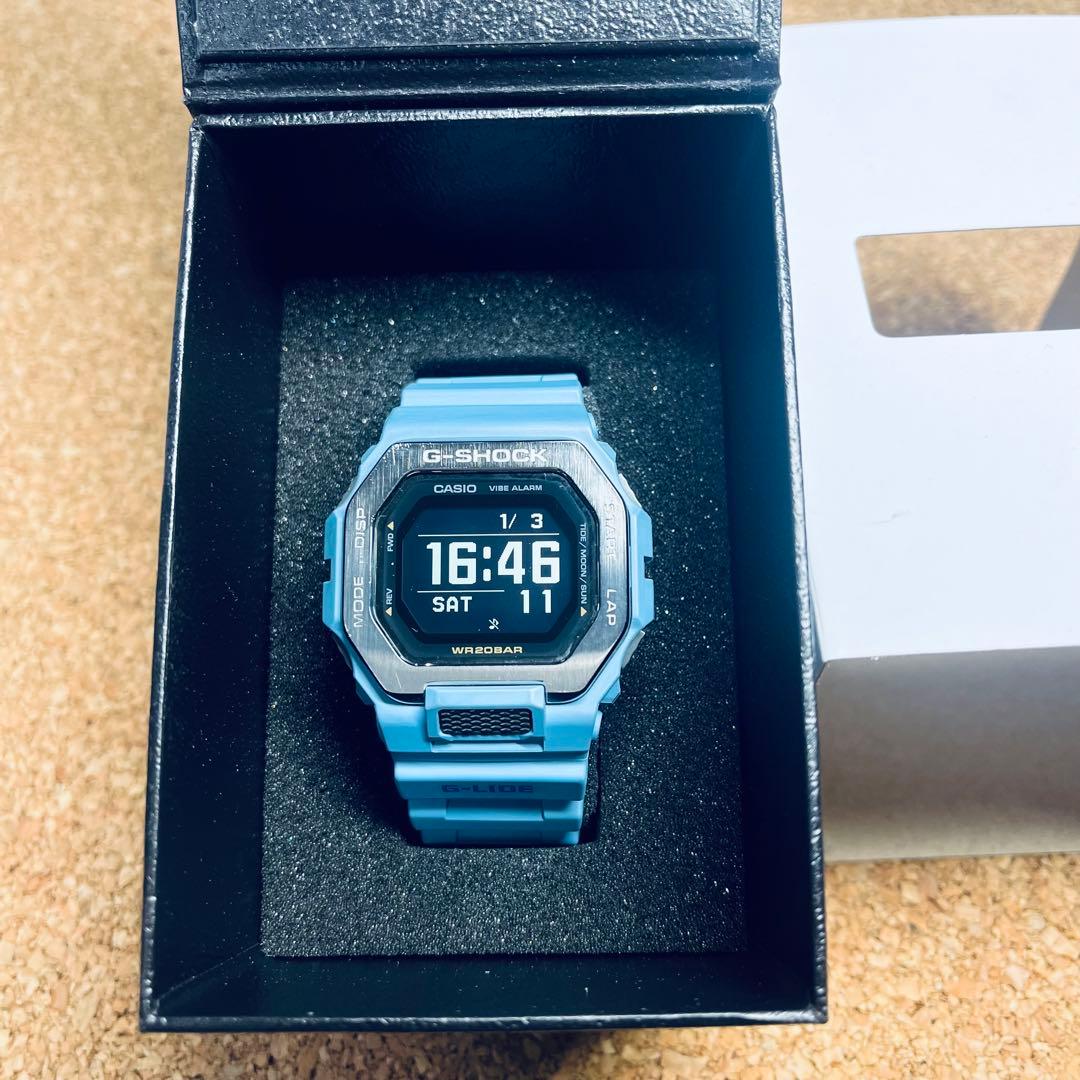 カシオG-SHOCK G-LIDE /GBXー100ー2A海外モデル