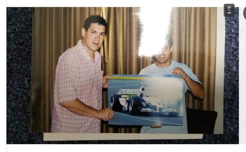 F1、直筆サイン、 写真、 ファン・パブロ・モントーヤ、証明書、シリアルナンバー