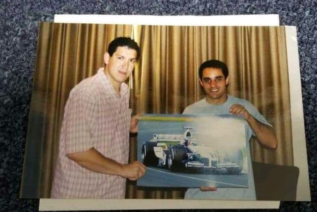 F1、直筆サイン、 写真、 ファン・パブロ・モントーヤ、証明書、シリアルナンバー