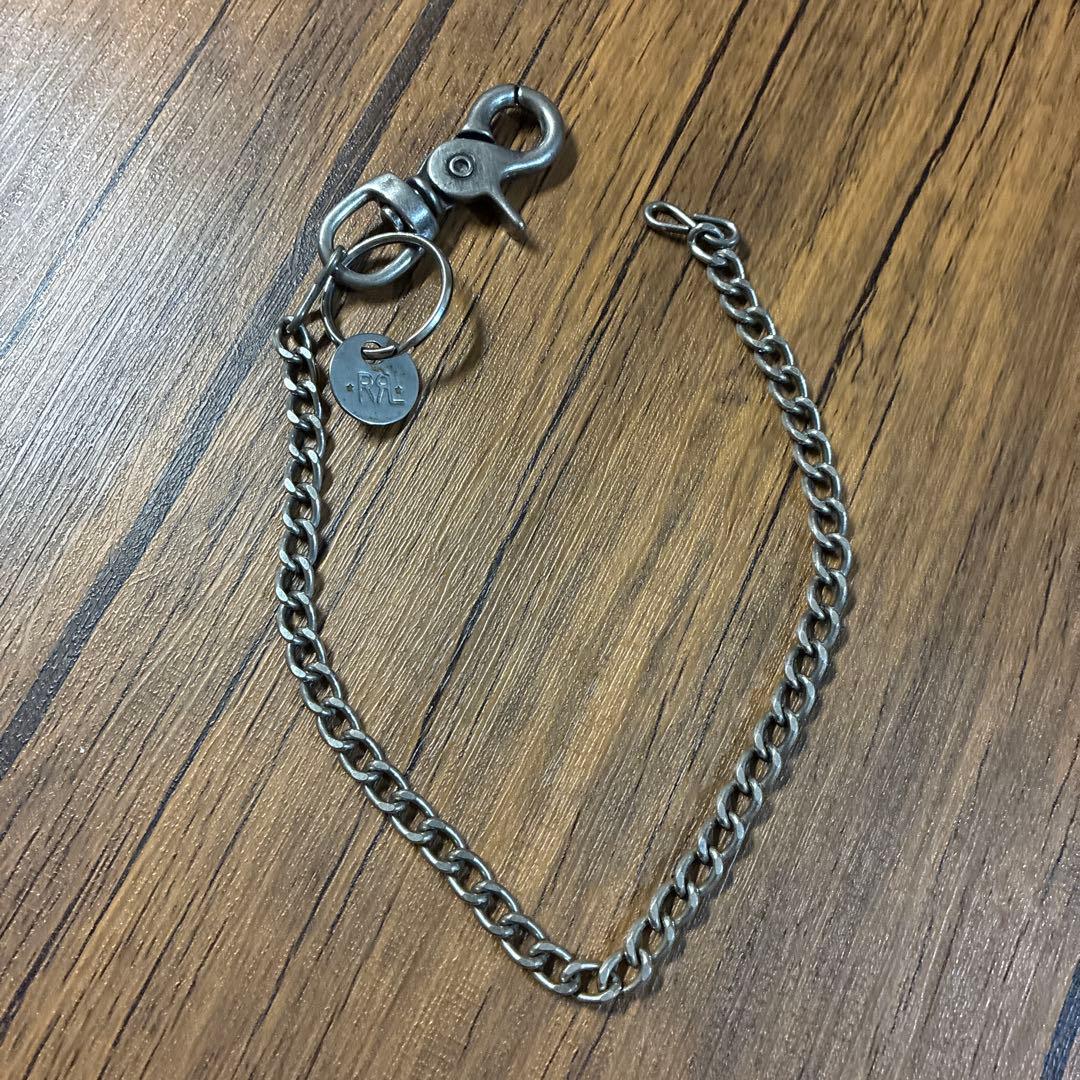 RRL ウォレットチェーン シルバー
