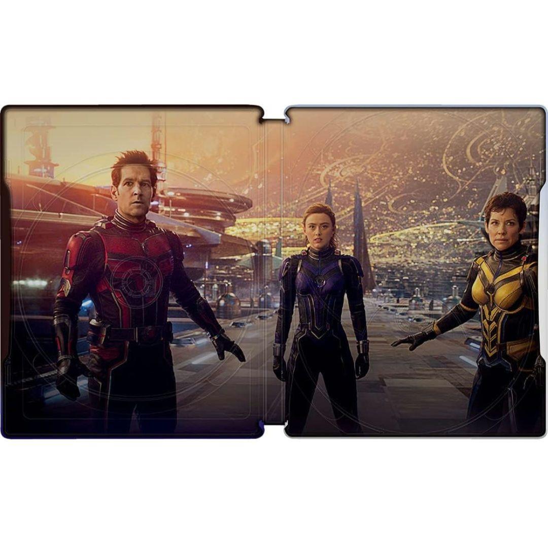 アントマン＆ワスプ：クアントマニア スチールブック4K ３枚組 +デジタルコピー