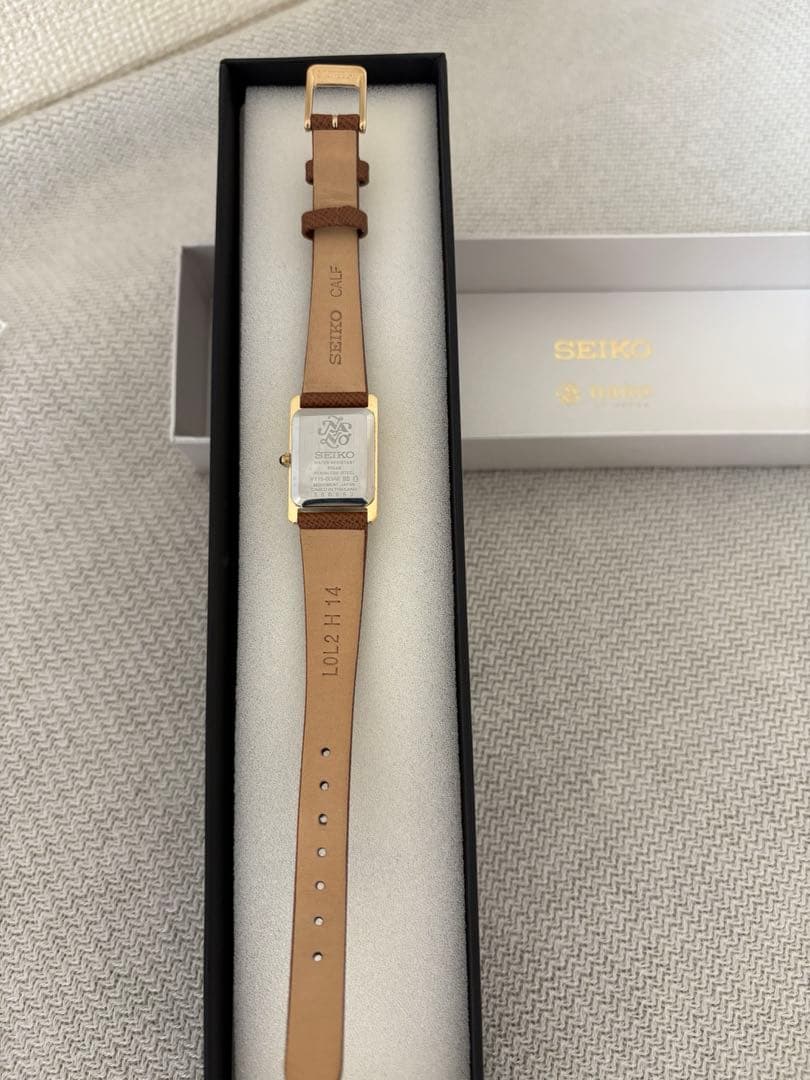 新品同様 SEIKO × nano universe コラボ 腕時計 ソーラー