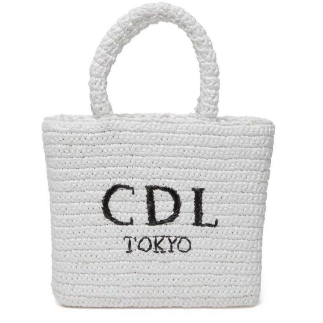CDL TOKYO Hand Stitched Mini Basket ホワイト