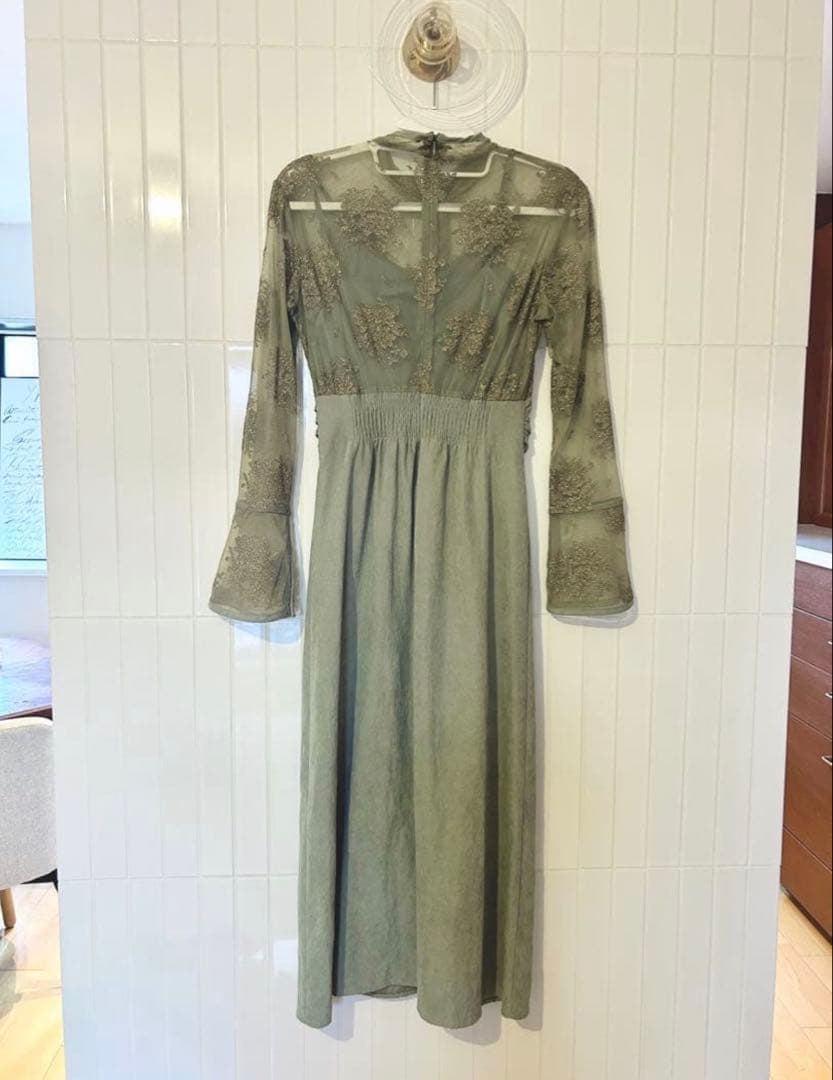 ⭐︎週末まで限定価格ameri vintage flower lace dress