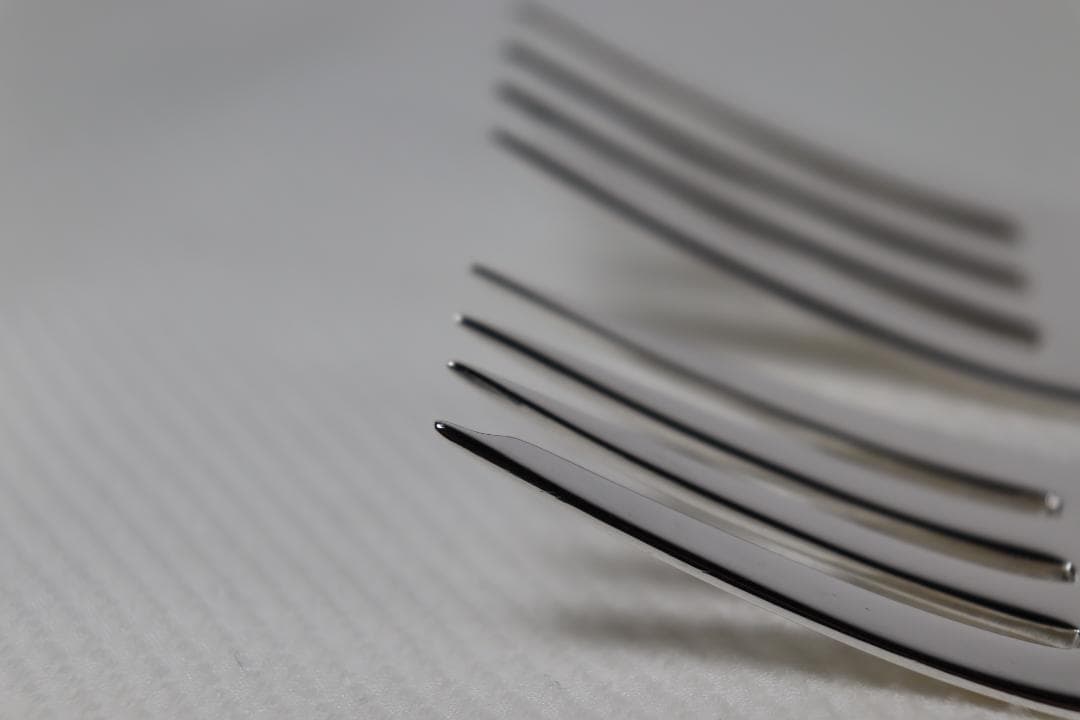 アメリカ■ウォレス■デザートフォーク２本組■非常に優雅なローズポイント・パターン