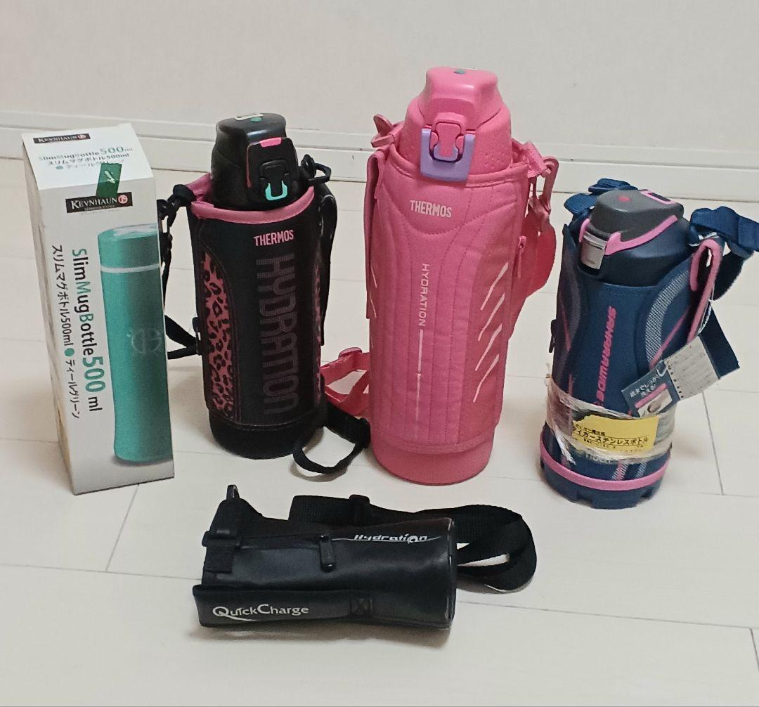 THERMOS ⭐真空断熱ボトル ⭐レオパード柄⭐おまとめ売り