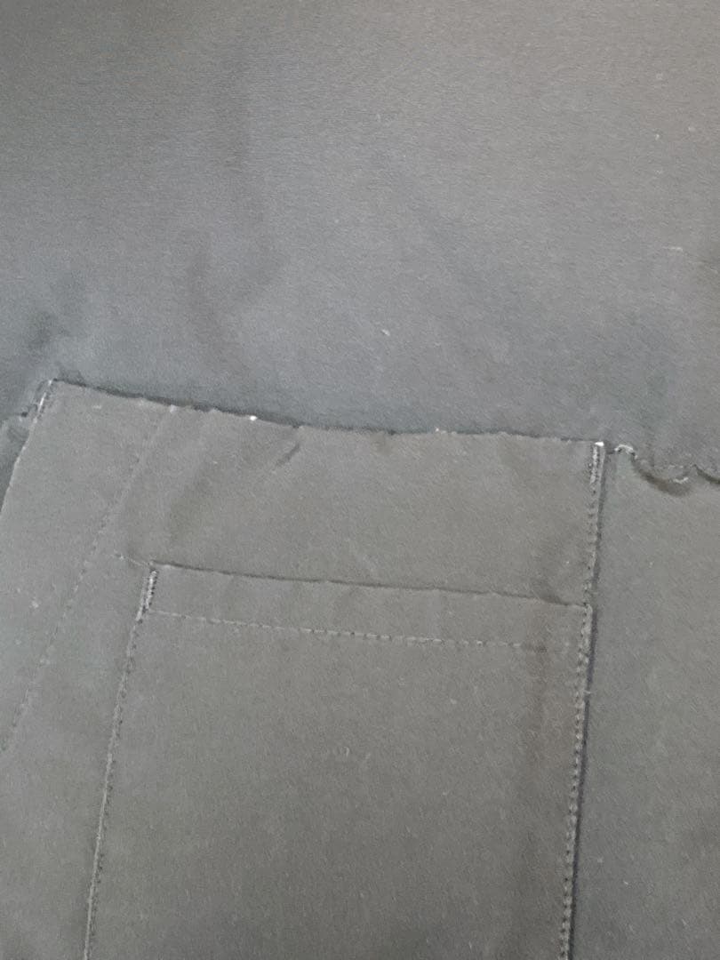   メンズブラック ダウンベスト XL