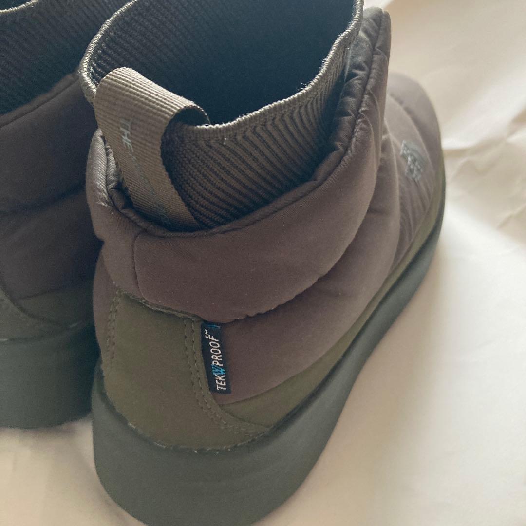 THE NORTH FACE ノースフェイス ヌプシブーツ25.0cm カーキ